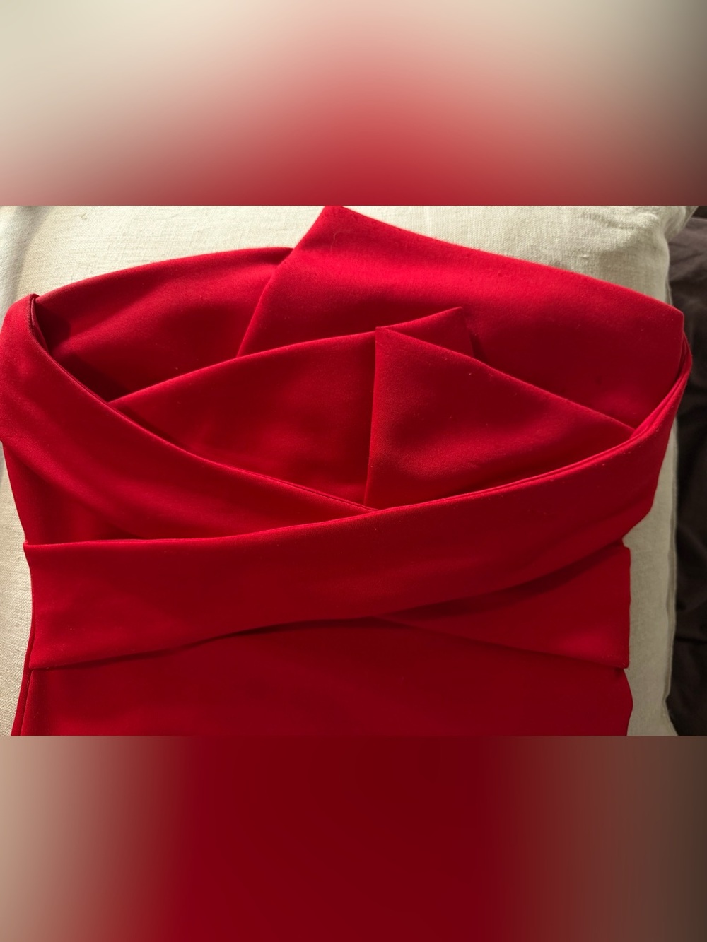 Formal Strapless Dress - Picture 4 of 6